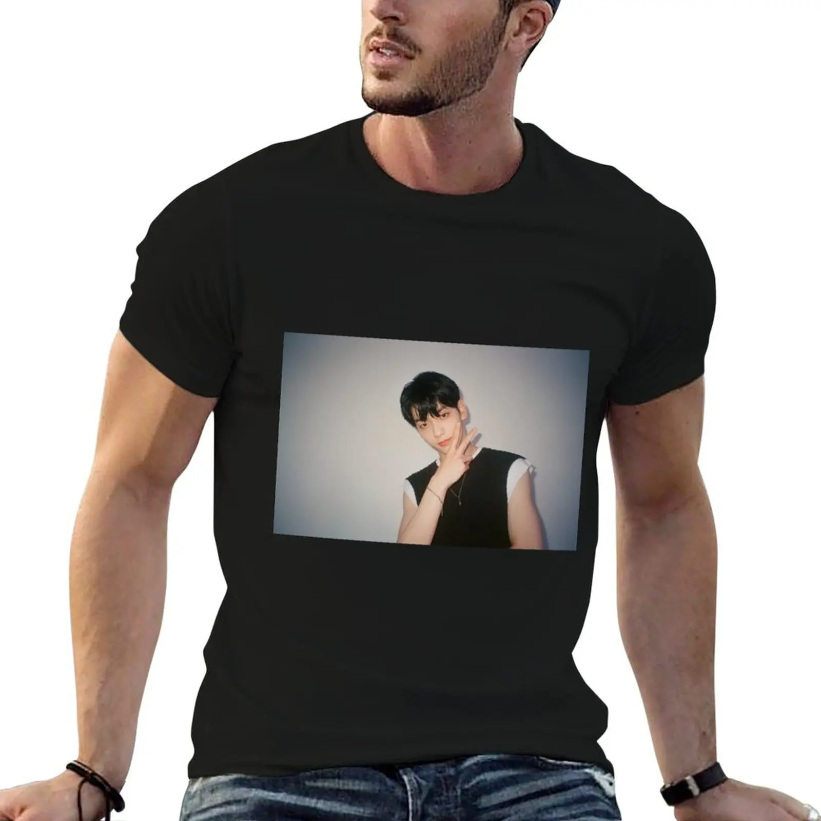 

TXT Soobin T-Shirt graphic shirts sweat heavyweights clothes for men