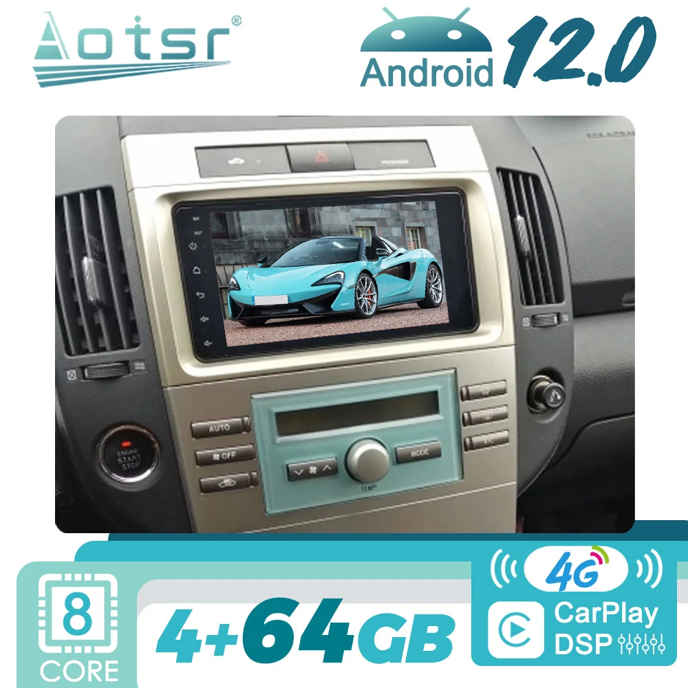 For Toyota Corolla Verso 2006-2008 Android Car Radio GPS Navigation Multimedia Player Stereo Receiver Autoradio Head Unit Screen