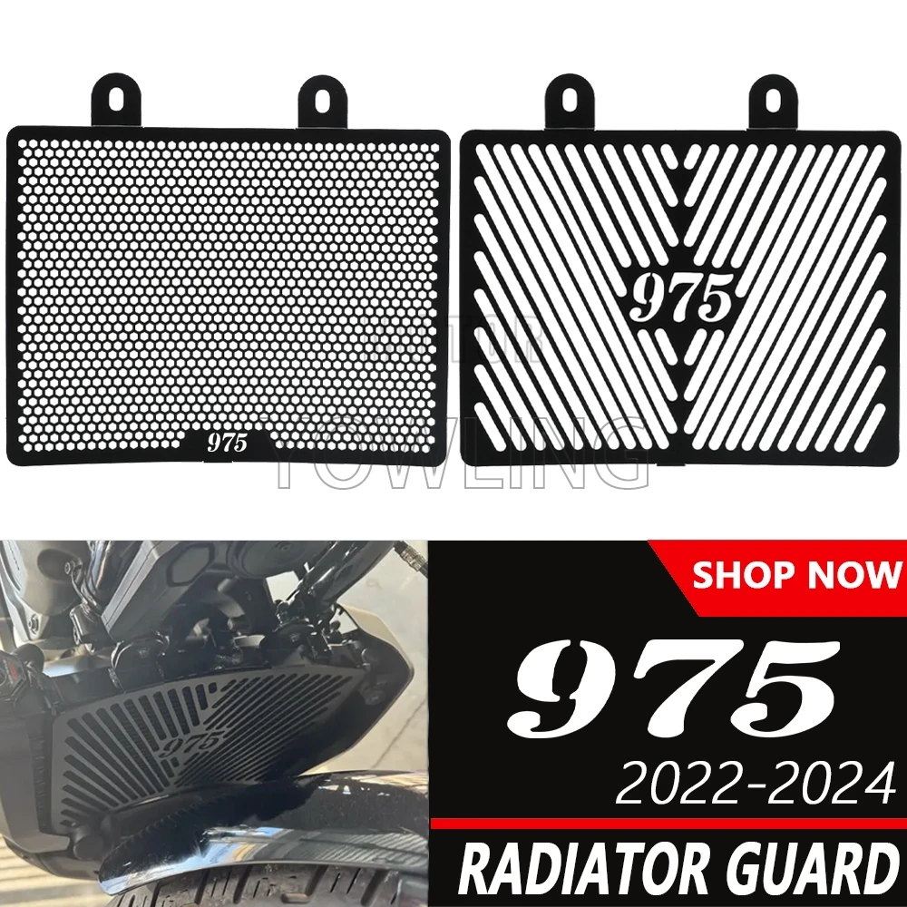 

Motorcycle Accessories Radiator Guard Grill Cover Oil Cooler Guard Protection For RH 975 Nightster 975 RH975 2022 2023 2024 2025