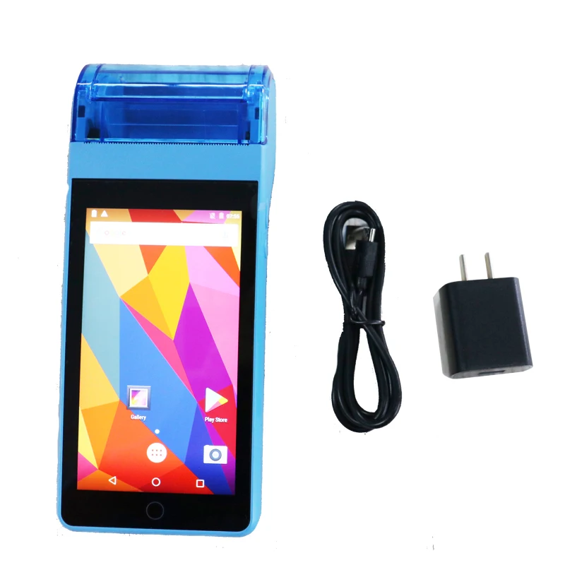 5 Inch Android 7.0 Touch Screen 4000mah Mobile  Android Handheld  System for Sale  Terminal/  Machine/android Pos