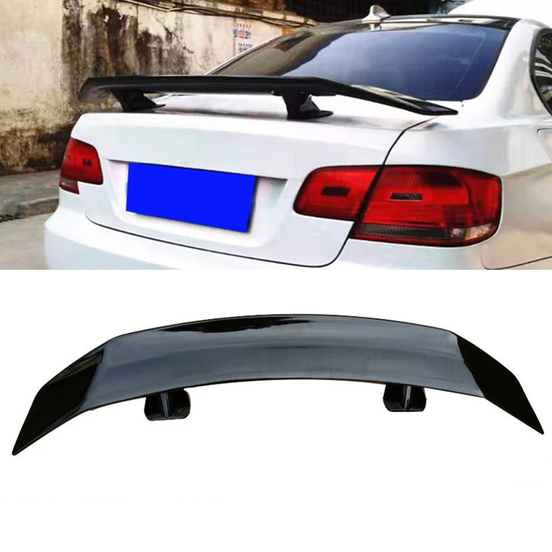 For Universal GT Spoiler Accessories NEW Old BMW 3 Series E46 E90 F30 G20 Sedan Car Trunk Rear Lip WING Tail Refit 2000-2023