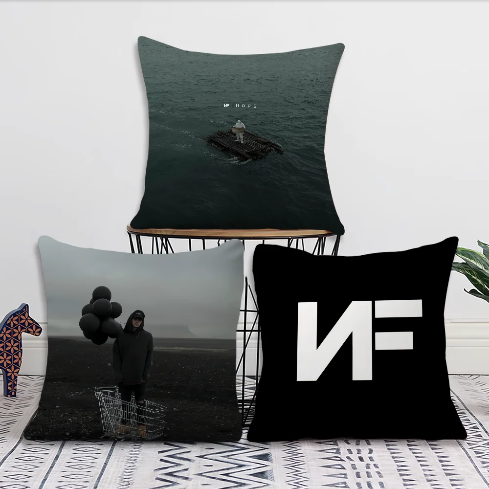 Classic Rapper NF Hope cushion cover Sofa Living Room Bedroom Headboard Backrest Cushion Square Cushion Nap Time Pillow Case