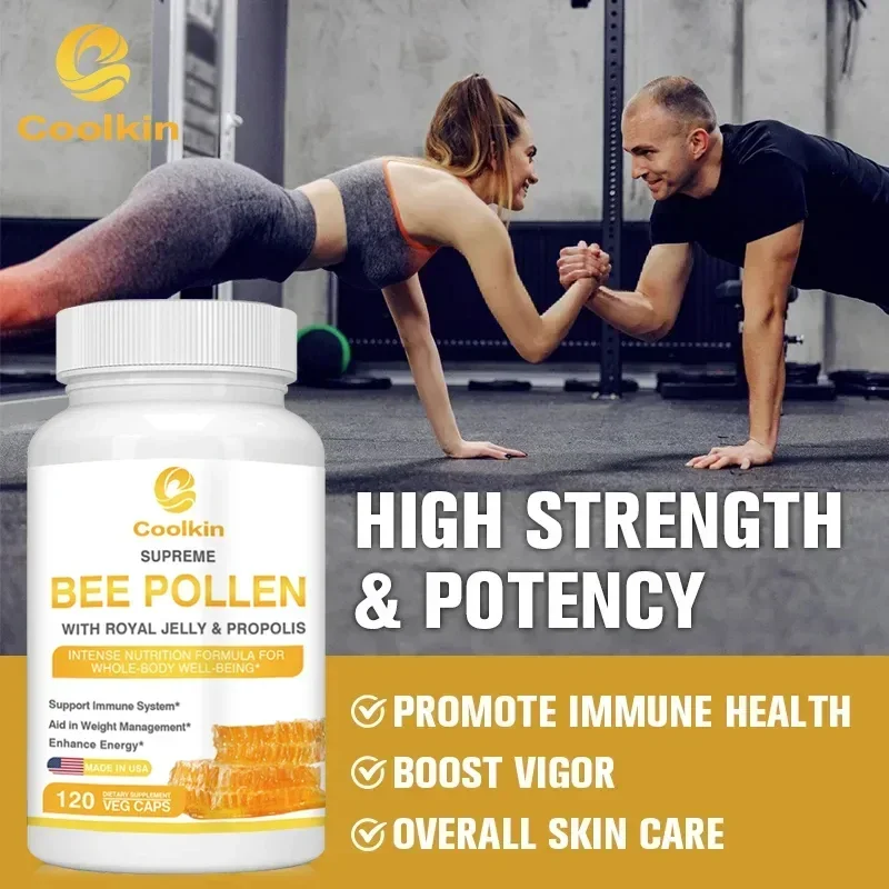 حبوب لقاح النحل - يجدد الطاقة الطبيعية، ويعزز عملية التمثيل الغذائي، ويقوية الجهاز المناعي، ويوفر دعمًا مضادًا للأكسدة #5