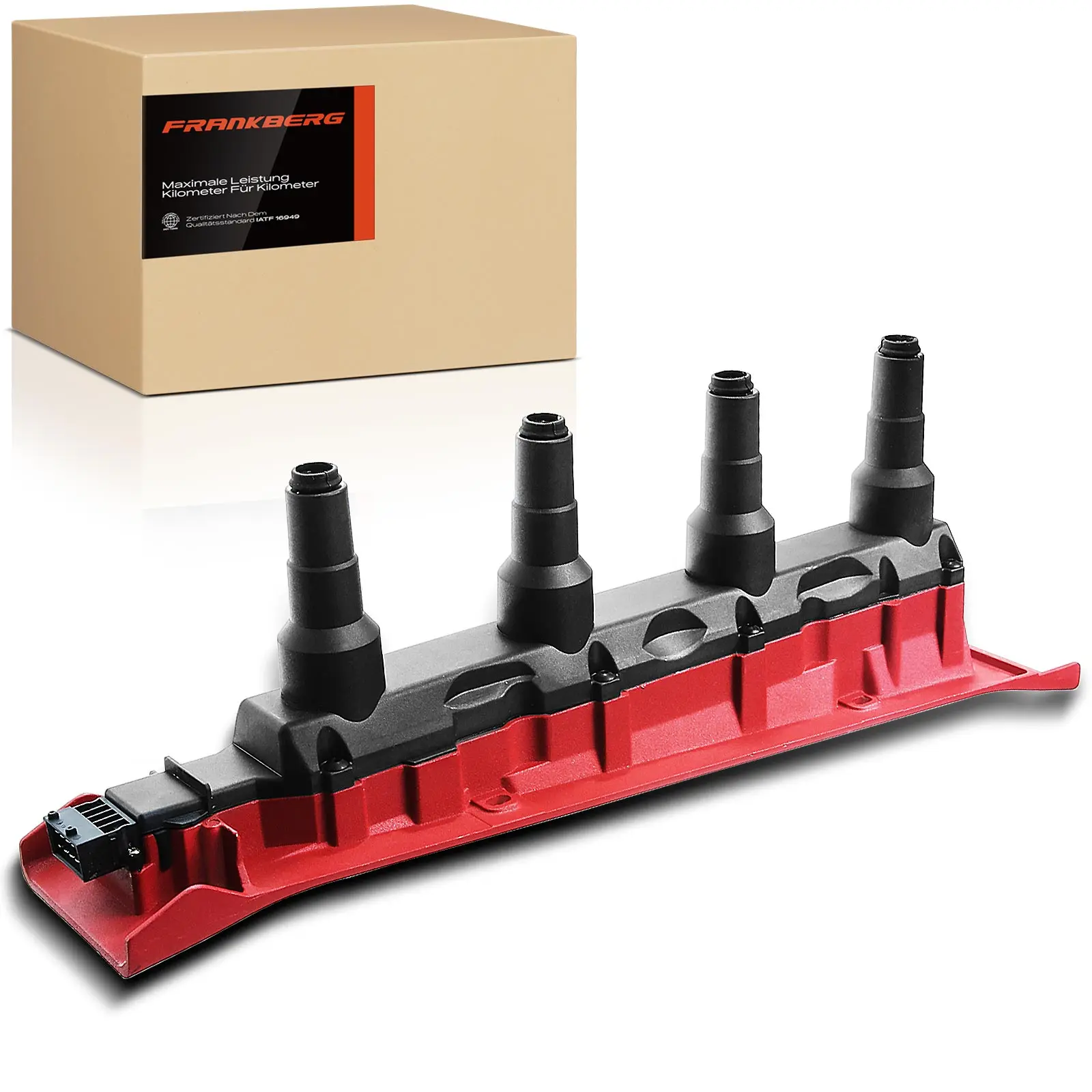 Frankberg 1x ontstekingsmodule ontstekingsbobine voor Saab 900 II Cabriolet Coupe 9000 Hatchback 9-3 2.0L 2.3L 1984-2015 UF422 55561132 1788485