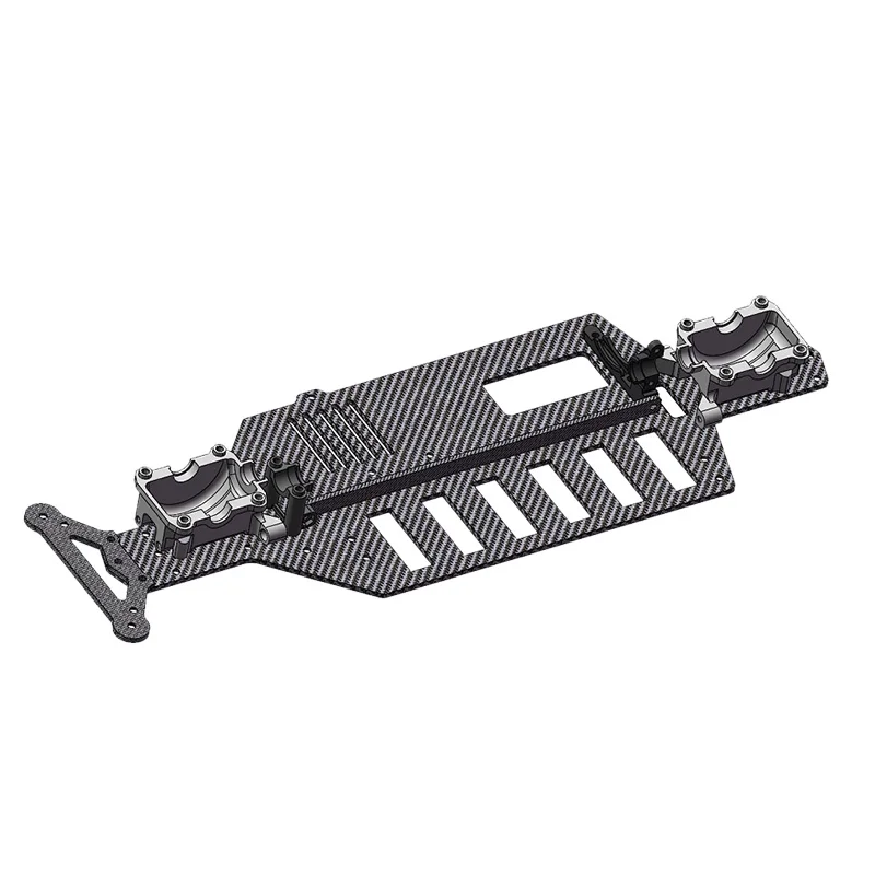 Aluminum Alloy Gearbox Case Front Rear for Tamiya TT-02 TT02B TT02D TT-02FT Chassis Upgrades