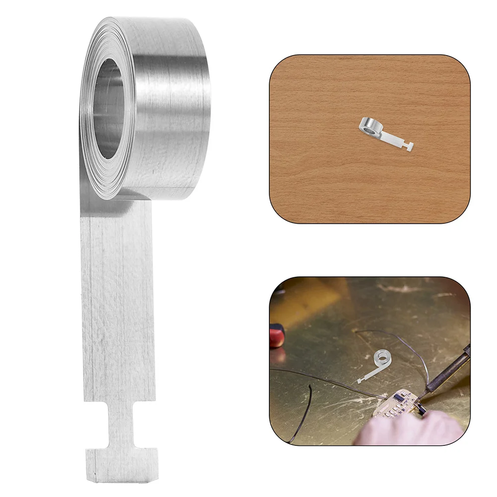 

2Pcs Ribbon Spring Lamp Repair Clockwork Material Elastic Compression Springs for Winding Light Parts Ribbon Spring