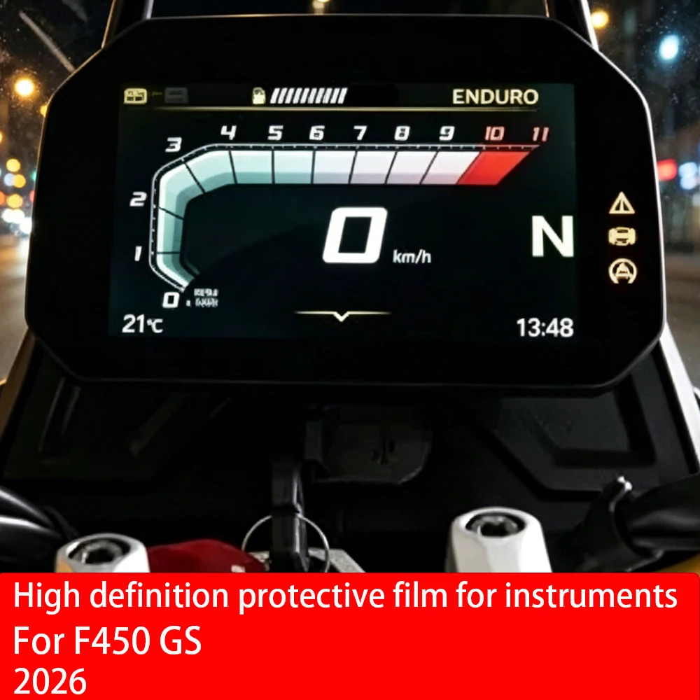 For BMW F 450 GS F450 GS F450GS 2026 TPU Cluster Scratch Film Protection Screen Protector For F 450GS Motorcycle accessories