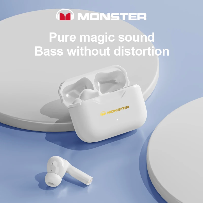 TWS-наушники Monster XKT02 с сабвуфером и поддержкой Bluetooth 5,1