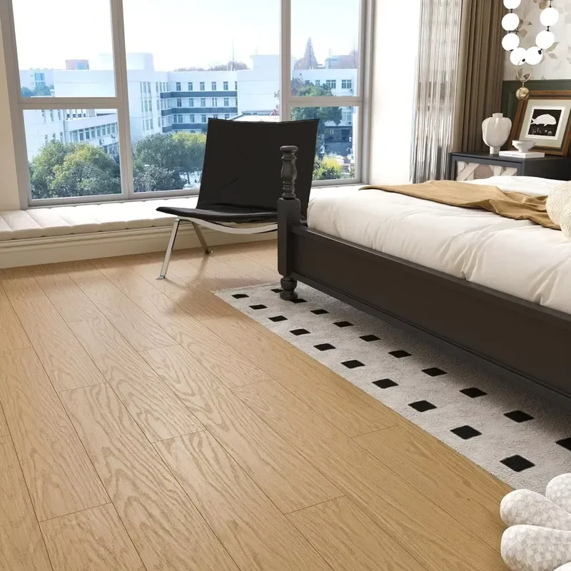 Sophisticated Tongue and Groove 15mm Oak Engineered Wood Flooring for Underfloor Heating and High-End Residential Project