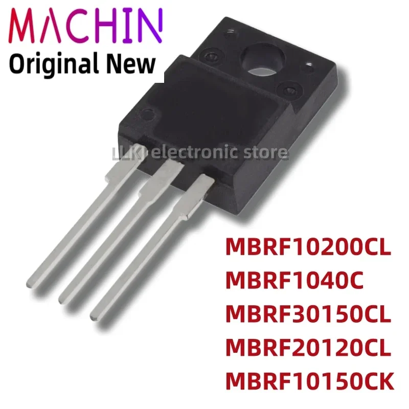 FET TO220F do MOS, MBRF10200CL, MBRF1040C, MBRF30150CL, MBRF20120CL, MBRF10150CK, TO-220F, 1PC