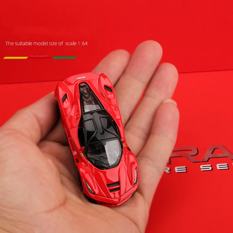 Bburago 1:64 Ferrari series Multiple models LAFerrari 488 458 ENZO F40 599 F12 car die-casting model small-scale toy collection