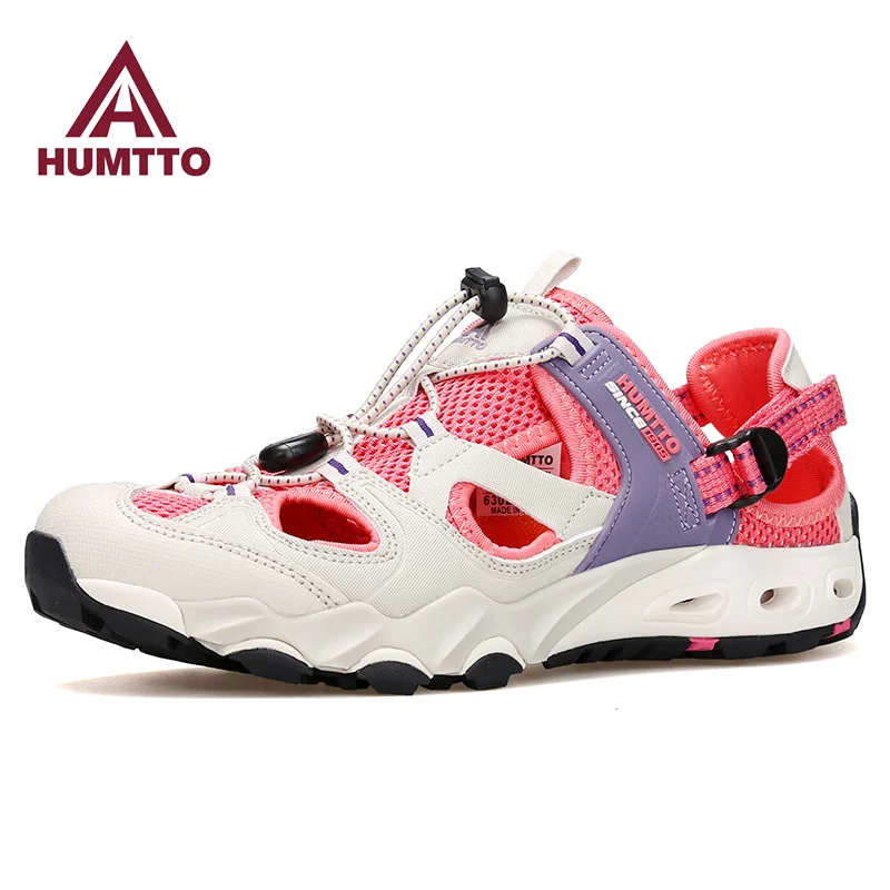 

HUMTTO Shoes for Women Outdoor Summer Water Sneakers Trekking Hiking Shoes Womens Breathable Quick Drying Beach Barefoot Sandals