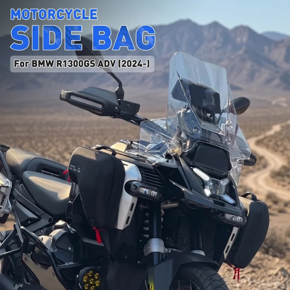 R1300GS Adventure Motorcycle Fuel Tank Left Right Radiator Bag Waterproof 4L Fairing Tool Bags For BMW R 1300 GS ADV 2024 2025