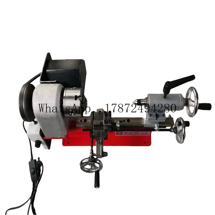 High Precision Small Multi-Function Manual Device Automatic Micro Numerical Control Wood Lathe