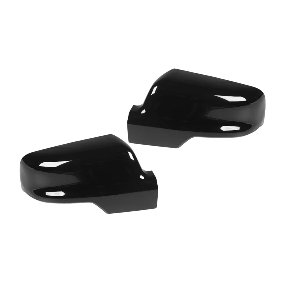 Replacement Side Mirror Covers Side Mirror Exterior Cap Set Side Mirror Covers Plastic Material Left And Right Fitment