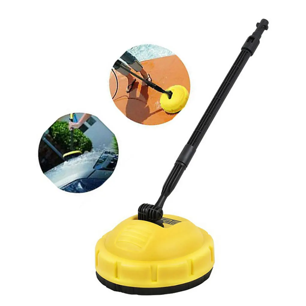 Portable Vertical Cleaning Brush For Outdoor Spaces And Other Vertical Positions Without Bending As Shown