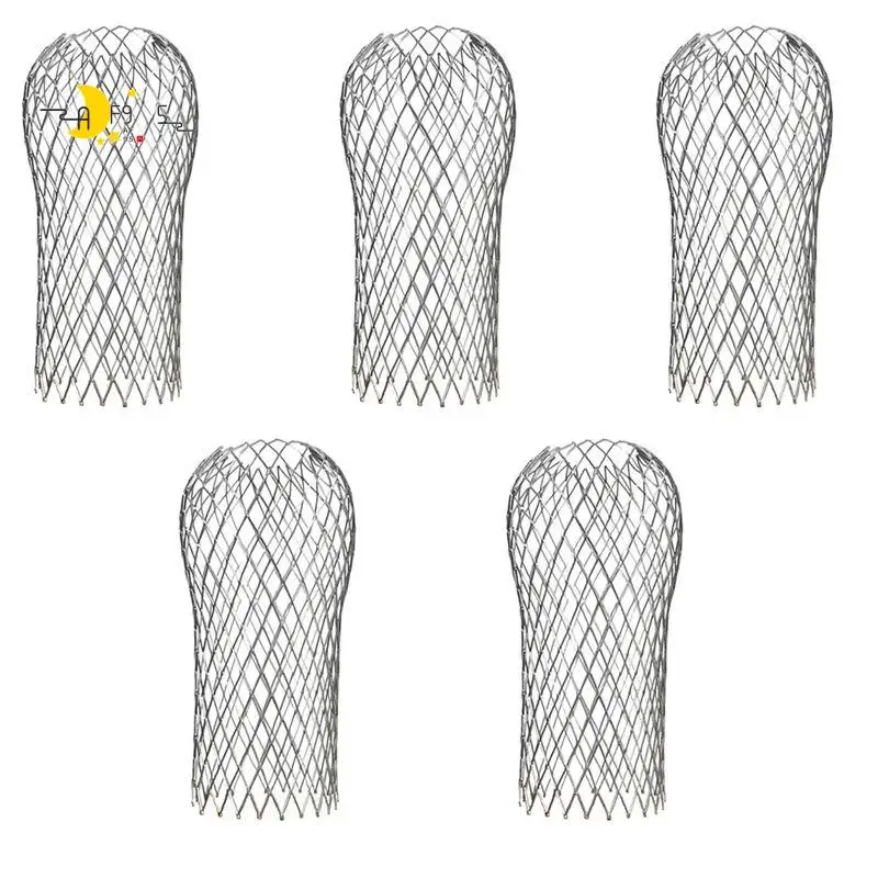 

AF95-5PCS 3,5-дюймовые регулируемые алюминиевые защитные решетки для водосточных труб - расширяемый фильтр-сетка от листьев, сверхпрочная защита для водостоков