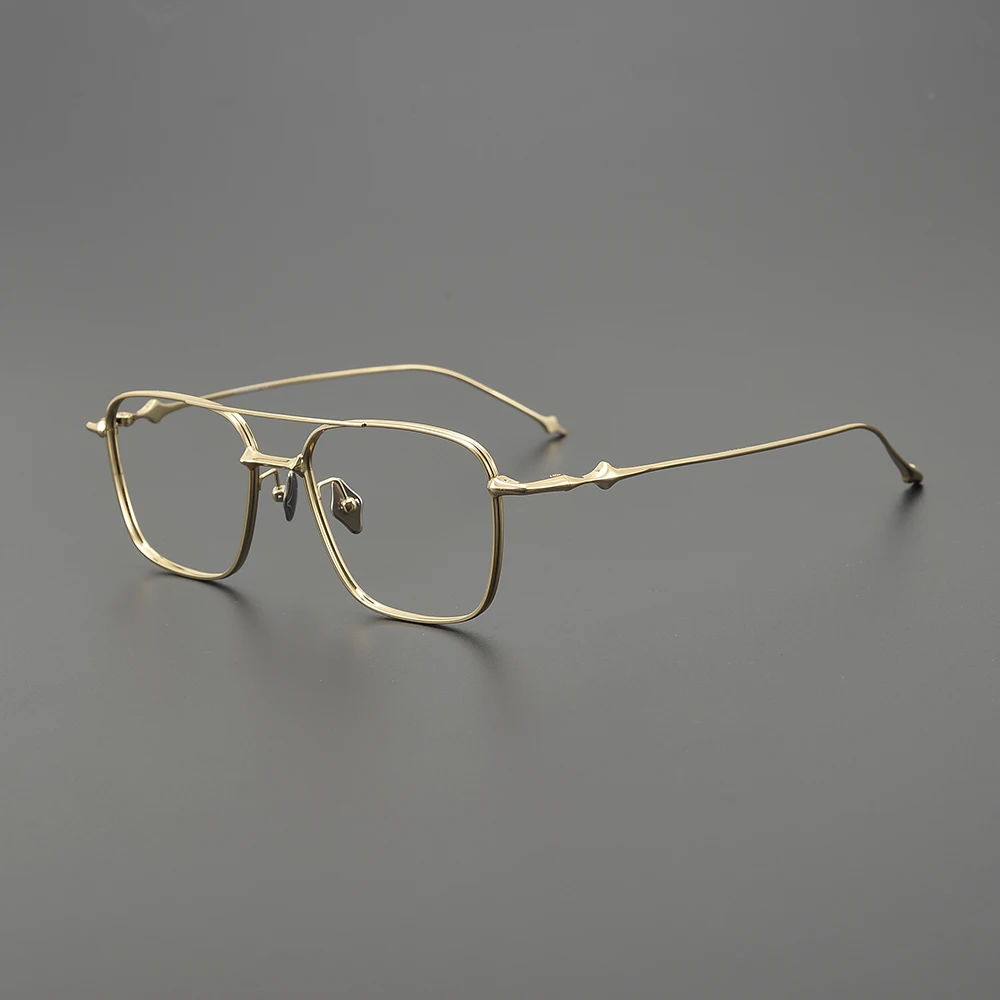 2024 New Style Fashion Titanium Retro Optical Glasses Frame Men Women pilot Eyeglasses Frame Prescription Myopia Glasses