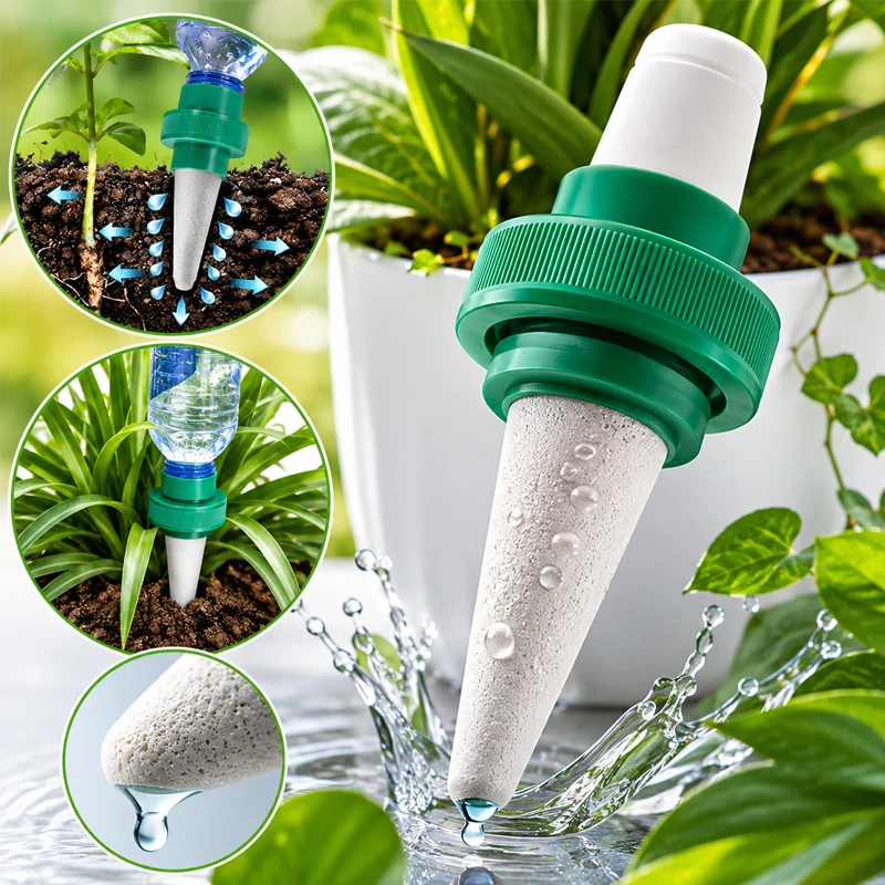 Automatische Bewässerungsvorrichtung für Pflanzen, Gemüse, Blumen, Garten, automatischer Tropfer, selbstbewässerndes System für Topfpflanzen