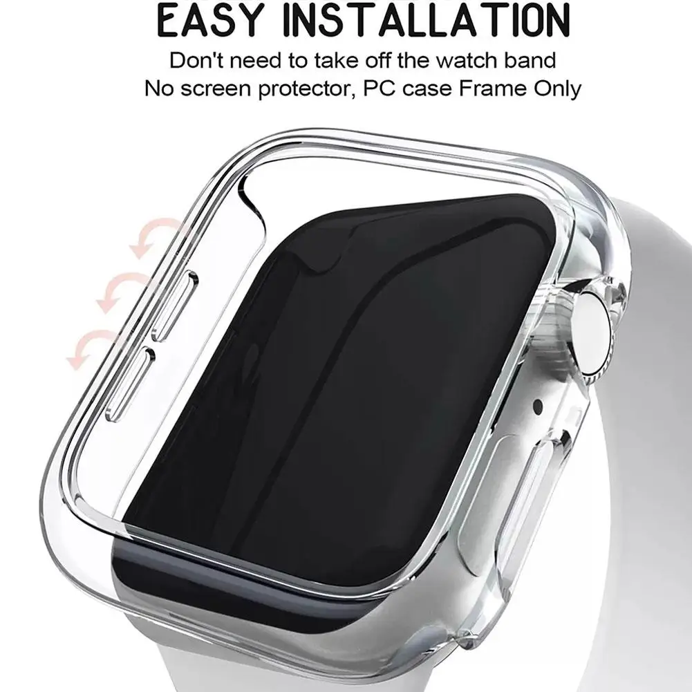 42mm/46mm Harte PC Bumper Screen Protector Fall für Apple uhr 10 Smart Uhr Hohl Fall Shell für iWatch Serie 10