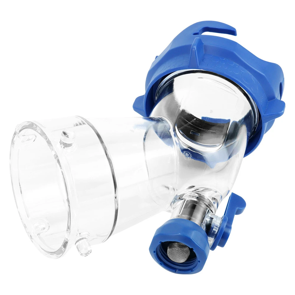 

RV Sanitation Sewer Connector Transparent Tank Rinser Adapter with Gasket