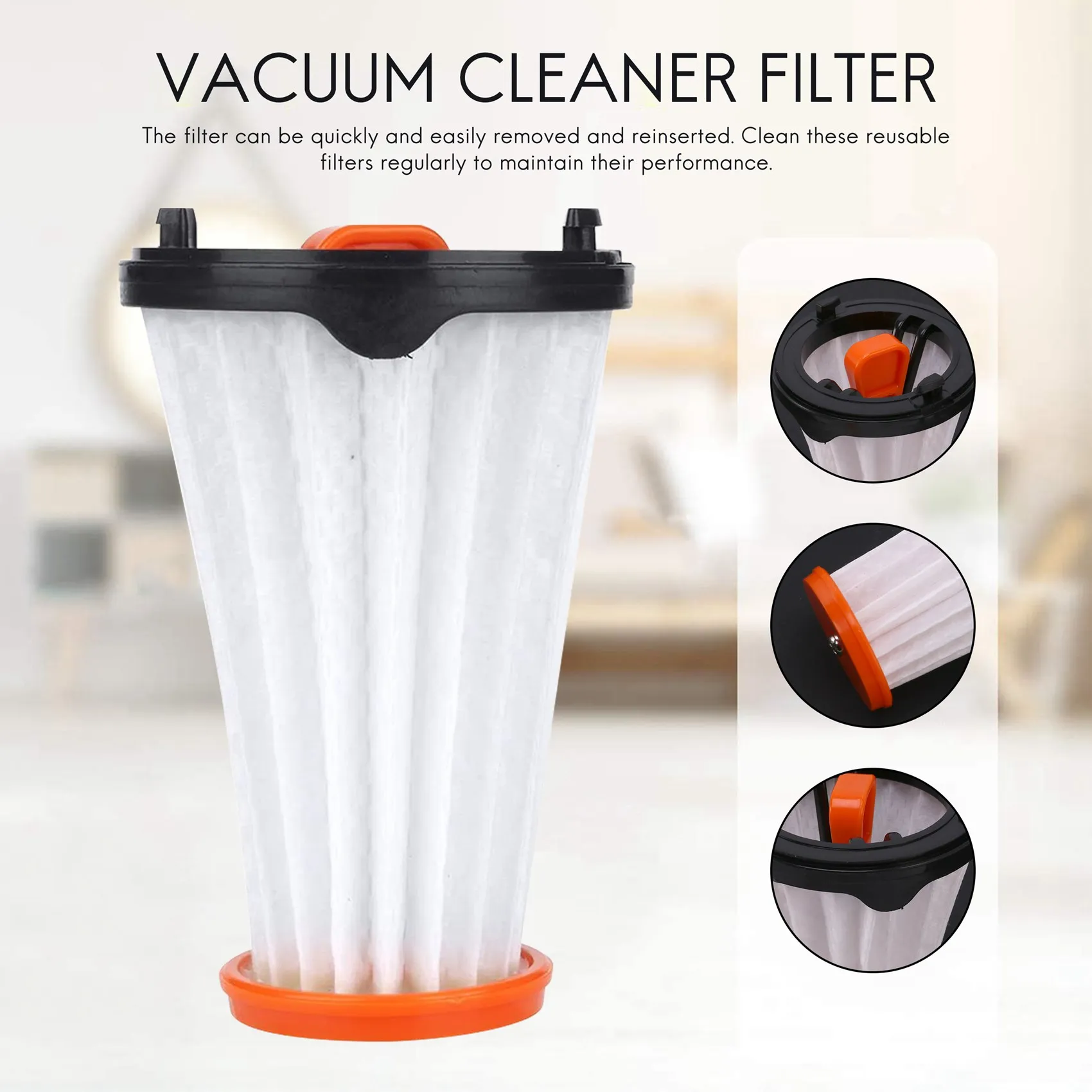 Promotion!4 Pcs Replacement Filter For AEG/Electrolux Rapido And Ergorapido Vacuum Cleaners,AEG AEF 144, Electrolux EF144