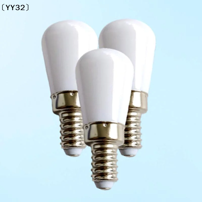 5Pcs E12/E14 LED Fridge Light Bulbs White/Warm Mini Lamp For Refrigerator Cabinet Kitchen Room  Night Light Sewing Lamps〔YY32〕