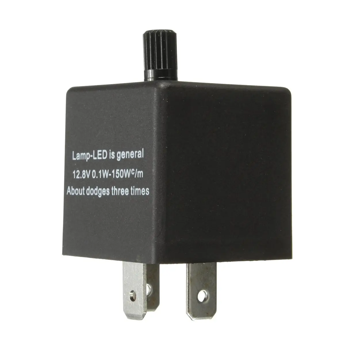 A56P-12V 3 Pin LED Adjustable Car Flasher Flash Relay For Turn Signal Light Indicator