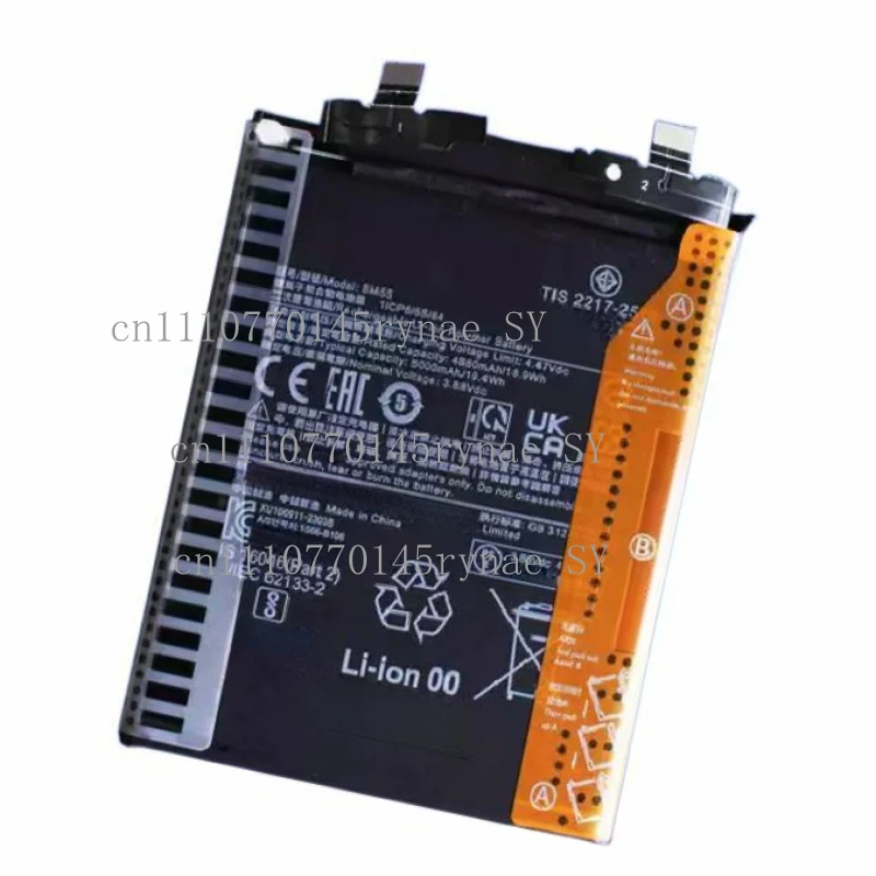 New Original Cells BM5S Battery For Redmi K60 Ultra & Xiaomi 13T Pro 5000mAh High Capacity Li-Polymer Battery + Free Tools
