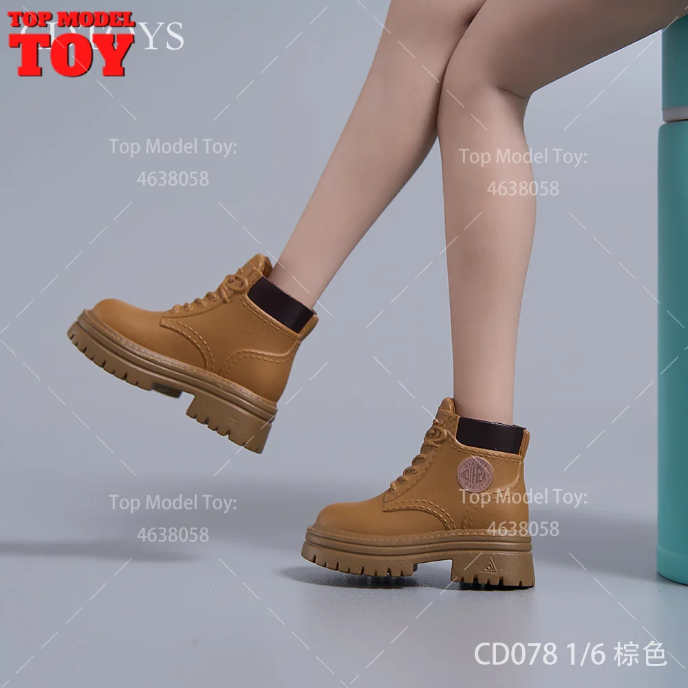 cdtoys cd078 cd079 1/6 1/12 Bilancia con Suola Spessa Scarpe da Trekking All'aperto Modello per 12 ''6' Soldato Femminile Action Figure Corpo Bambole