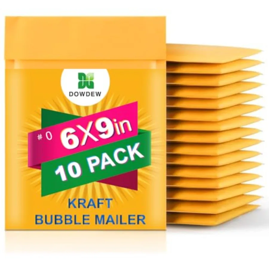 

Kraft Bubble Mailers [ Pack] Shipping Mailing Packing Padded Envelopes