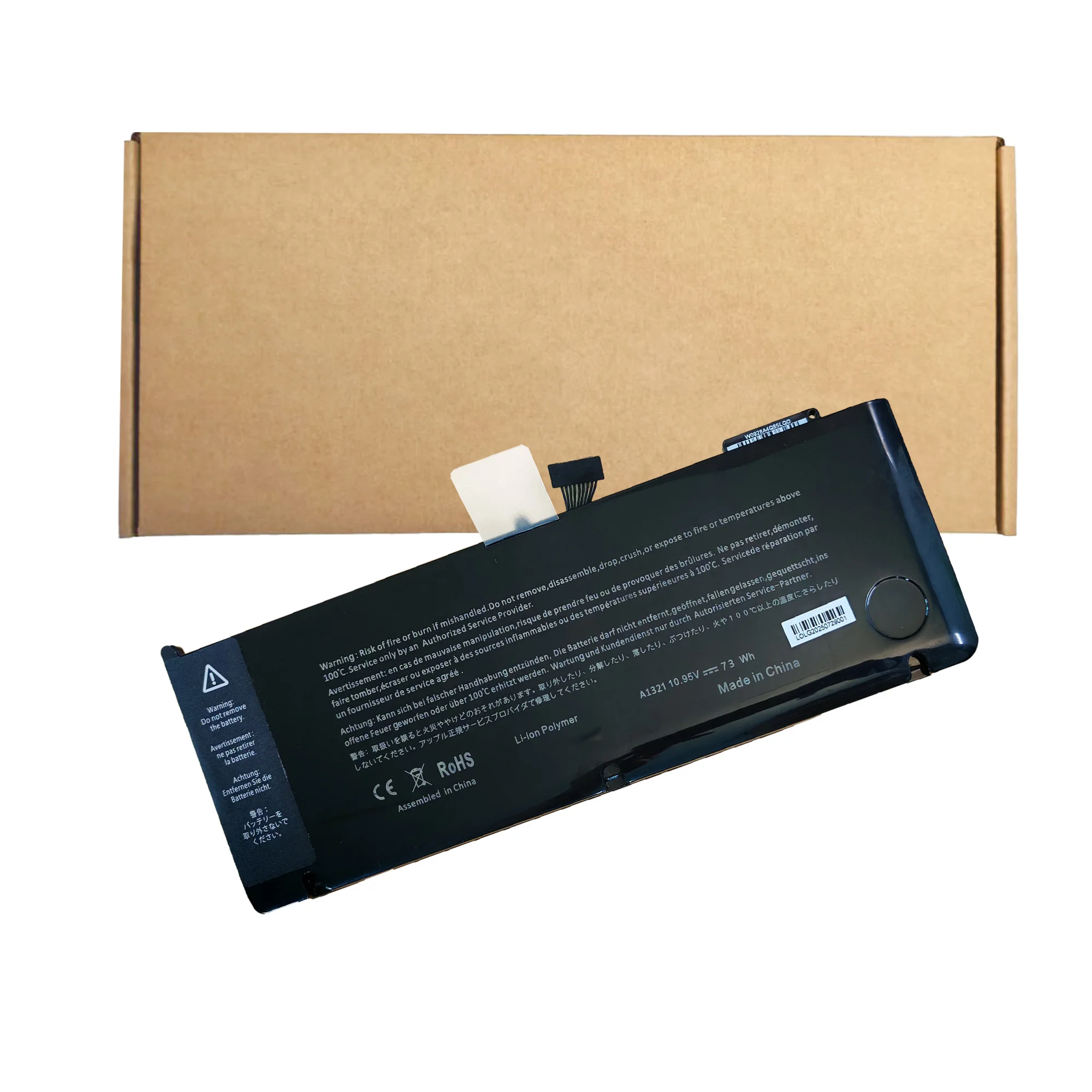 A1321 Battery for APPLE MacBook Pro 15" A1286 2009 2010 020-6380-A MC118LL/A MC372 MC371 MB985 MB986LL/A Fast Delivery
