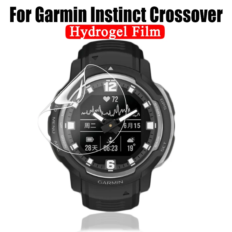 1-10pcs Screen Protectors for Garmin Instinct Crossover Soft TPU Protective Film for Instinct Crossover Smart Watch Accessories