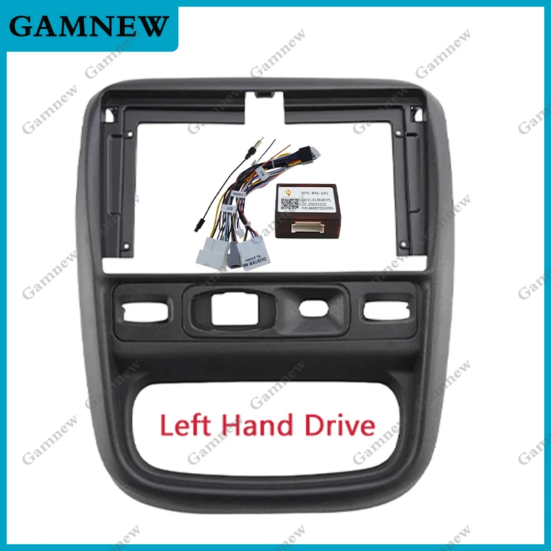9 Inch Car Frame Fascia Adapter Canbus Box Android Radio Dash Fitting Panel Kit For Renault Duster 2010-2015 Nissan Terrano