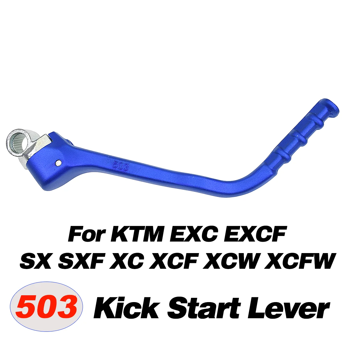 For Husqvarn KTM 2011-2016 CNC Forged Kick Start Starter Lever Pedal TE TC SX XC XCW XCF XCFW SXF EXC EXCF 250 300 350 450