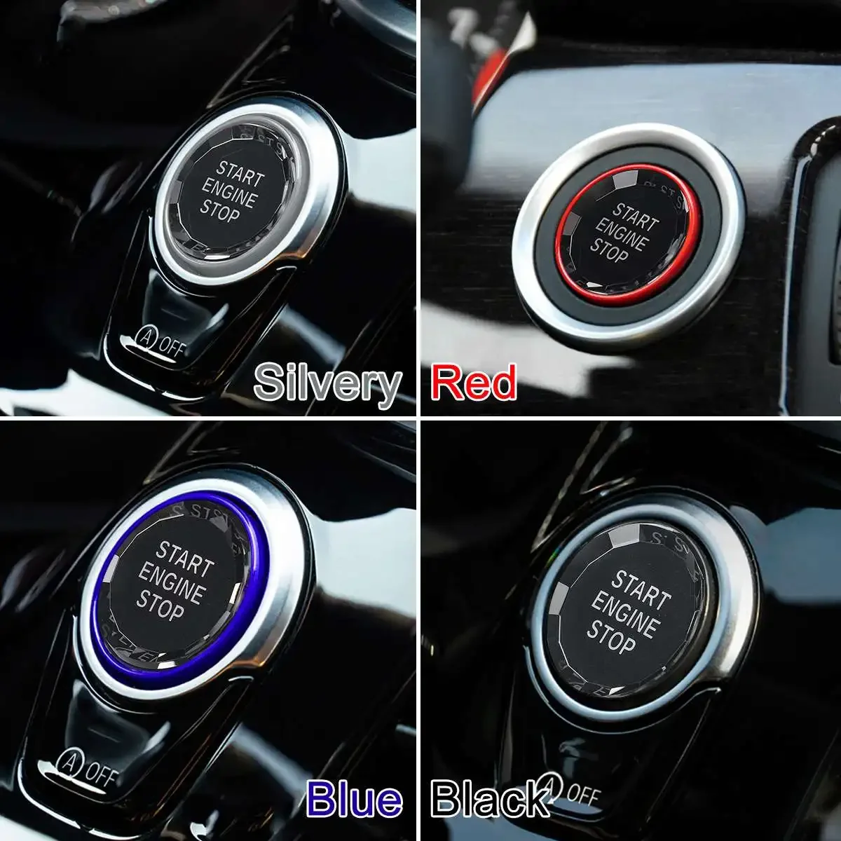Car Engine Start Stop Switch Button For BMW E Chassis E90 E91 E92 E93 E60 E84 E83 E70 E70 E71 E72