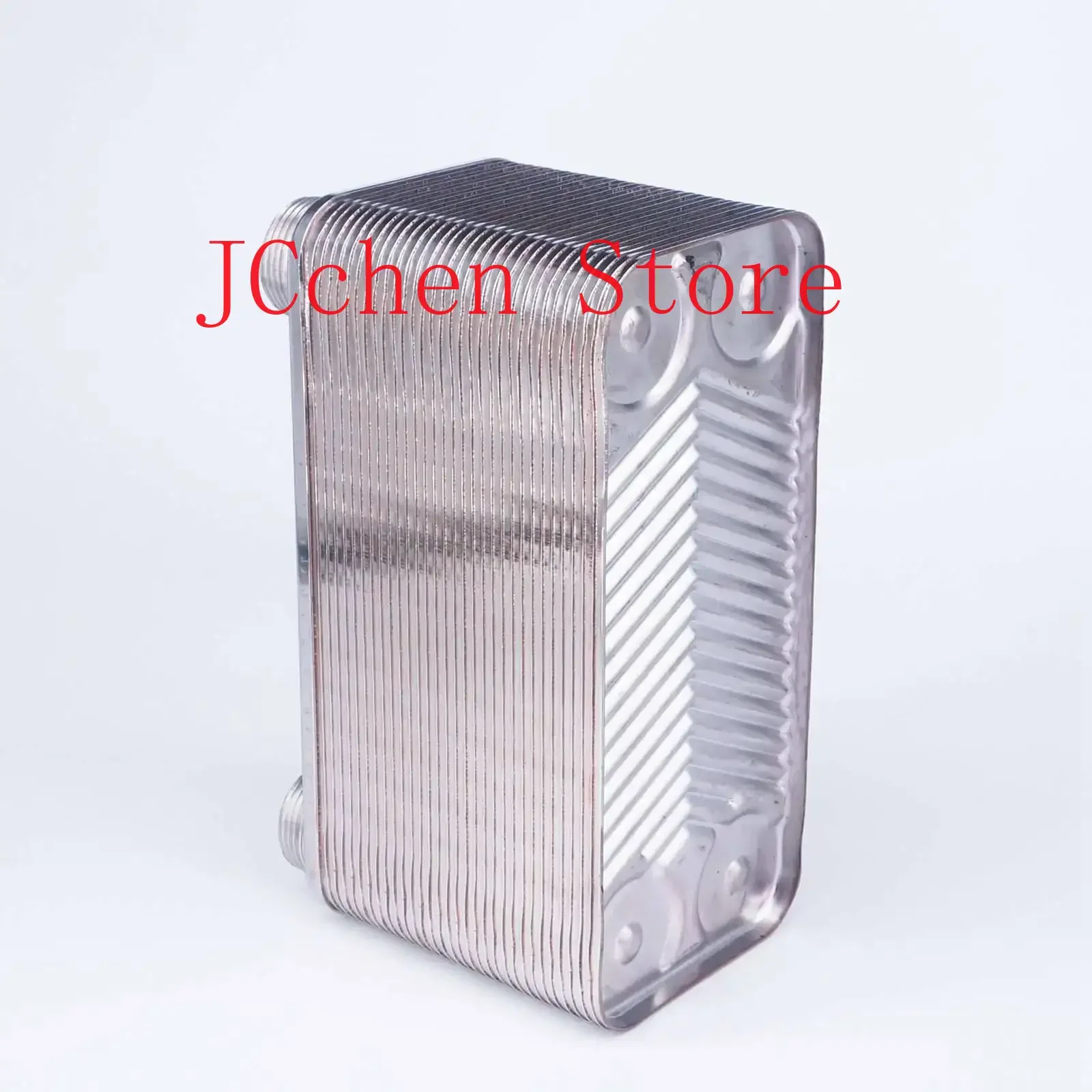 50枚プレート熱交換器ビール麦汁チラークーラーSUS304ステンレス鋼自家醸造冷却用