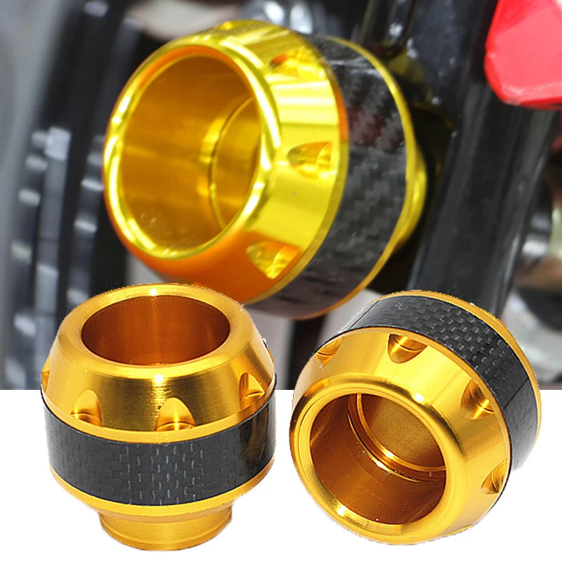 

Universal Motorcycle Falling Protector Aluminum Alloy Explosion-proof Front Fork Cups Sliders Crash Moto Accessories 1Pair