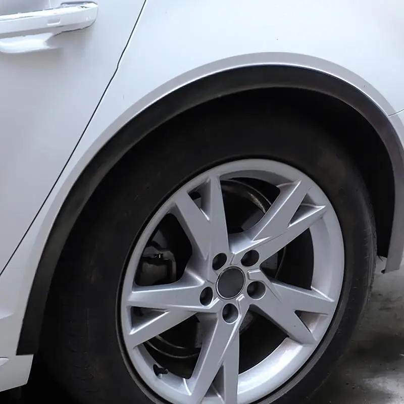 Car Wheel Arch Guard Trim Moulding Strip Eyebrow Lip Anti Scratch Mudflaps Universal Rubber Seal Protector Styling