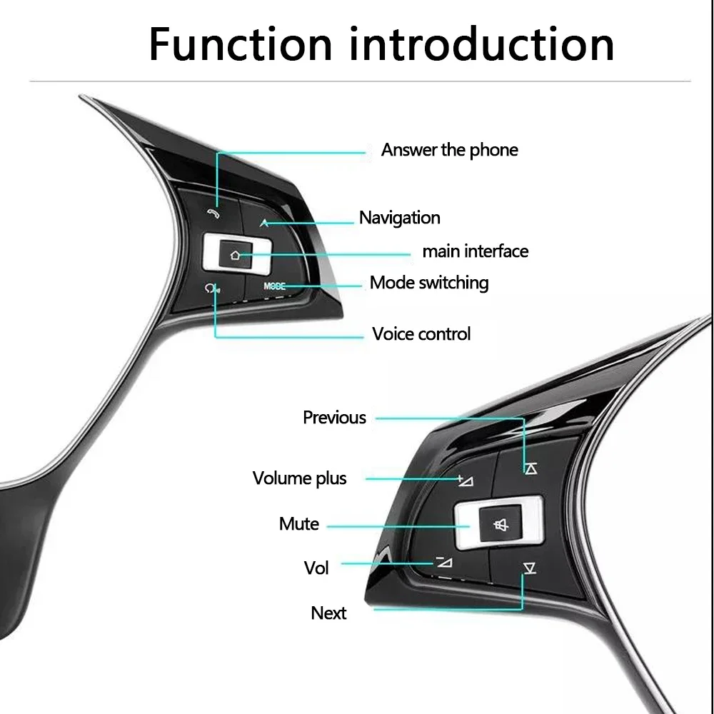 Car Steering Wheel Remote Wireless Control Button for VW Jetta Golf Polo Passat Multi-function Controller Switch hubs Universal