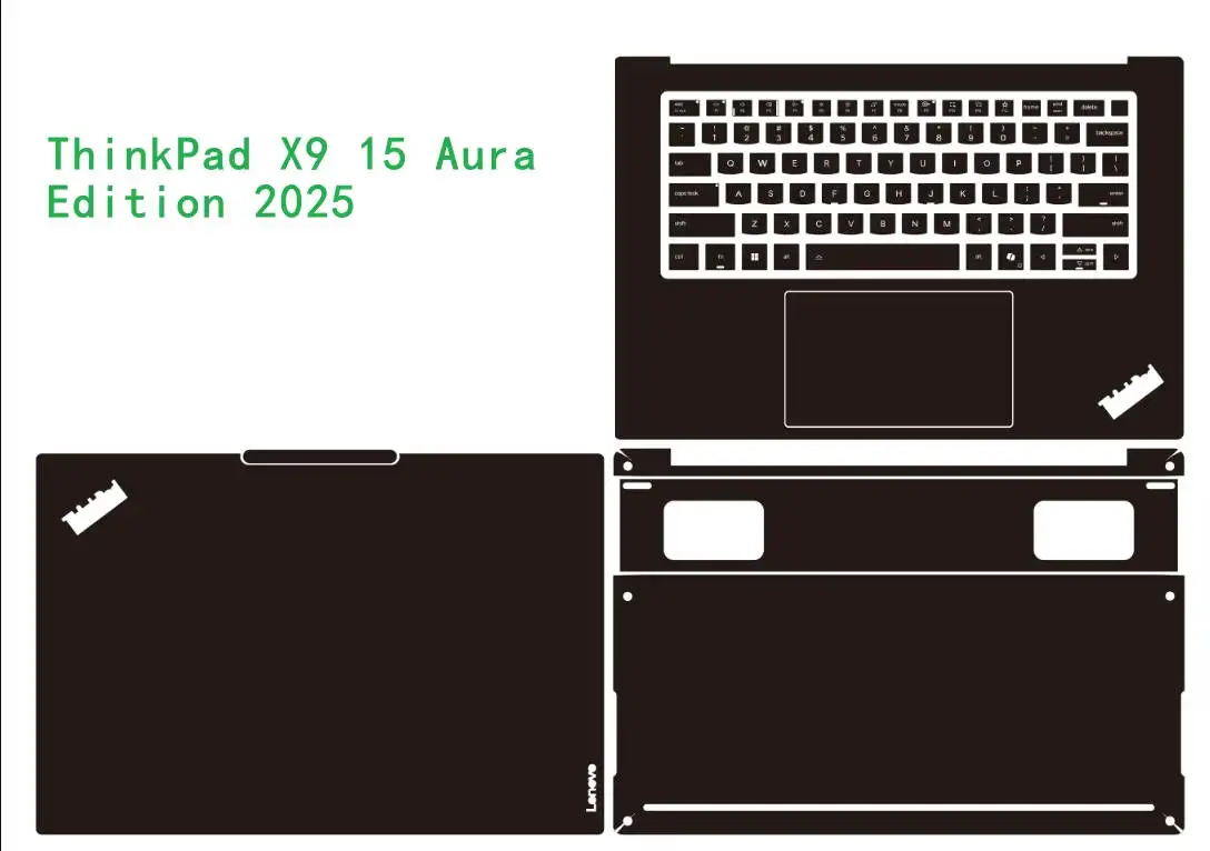 for Lenovo ThinkPad X9 15p Aura AI 2026 / ThinkPad X9 15 Aura Edition 2025   Pre CUT Laptop Skins Vinyl Sticker Protector Cover