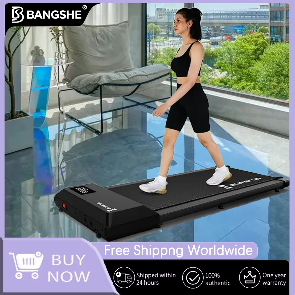 

2.5 HP 2-in-1 Portable Treadmill with 300 Ibs Weight Capacity - Remote Control, LED Display, Walking Pad for Home Fitness