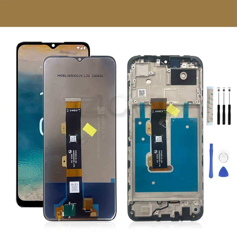 

6.5" For Nokia G22 LCD Display With Frame Touch Screen Digitizer Assembly For Nokia G22 Replacement Repair Parts
