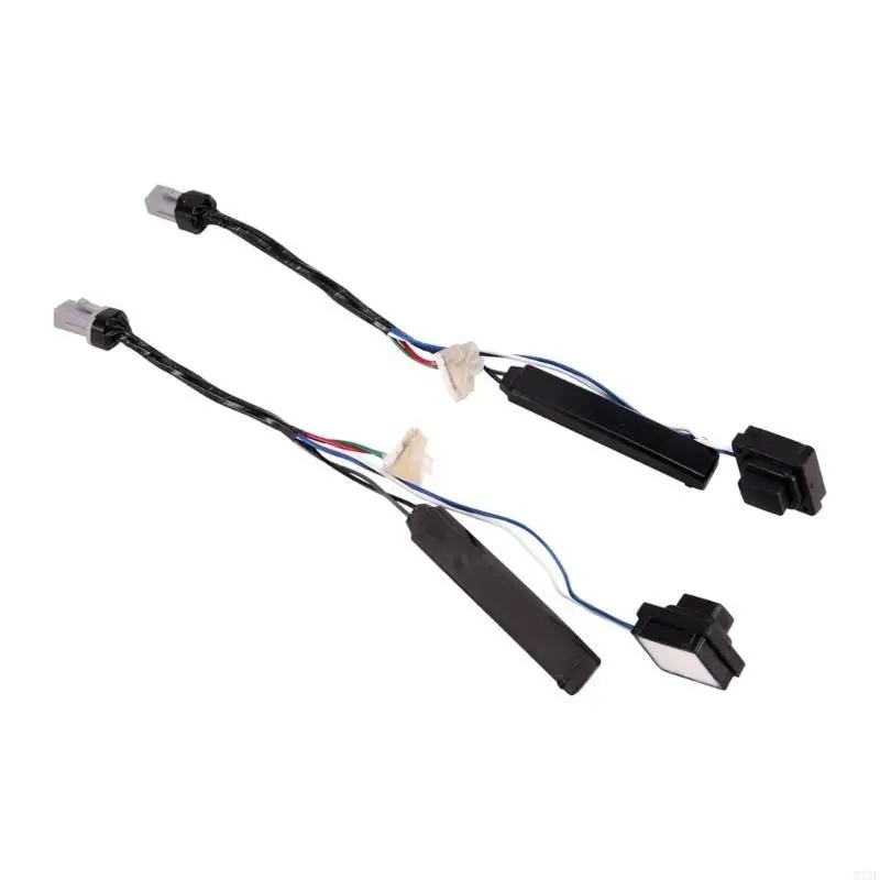 

M76E Pair Front Door Handle Buttons Anti rusts Door Handle Direct Fitment Handle Left Right Door Handle Car Spare Part for KX5