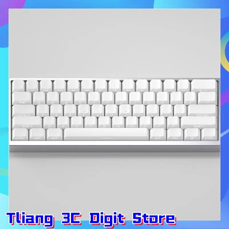 

Pure white black series keycap side engraved translucent mechanical keyboard original PBT game keyboard collectible gift keycap