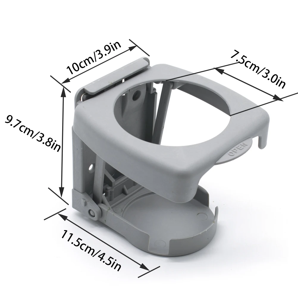 Car Door Back Seat Cup Drink Holder Universal Adjustable Folding Cup Drink Holder Mount Car Drinks Cup Holder Drink Mount Stand