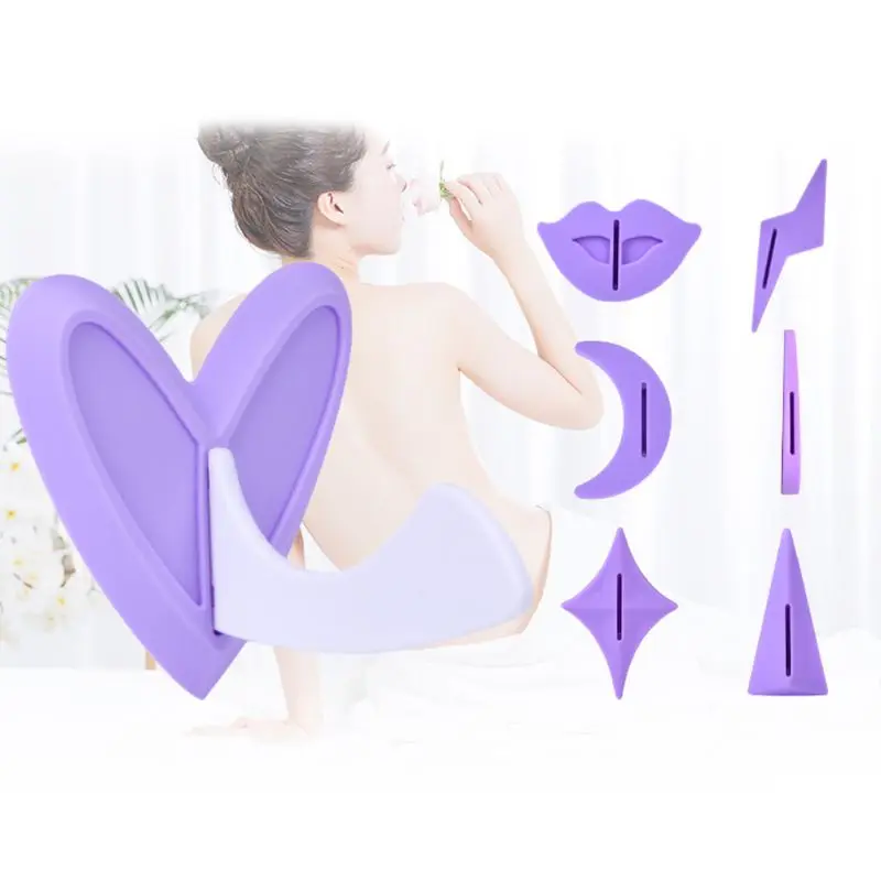 2023 New Women  Trimmer Shaping Tool Pubic Hair for Razor Shaving Stencil for Female Secret for TRIANGLE Line Sexy