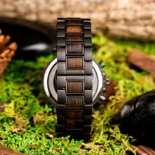 Wooden Men's Luxury Chronograph Watch #4