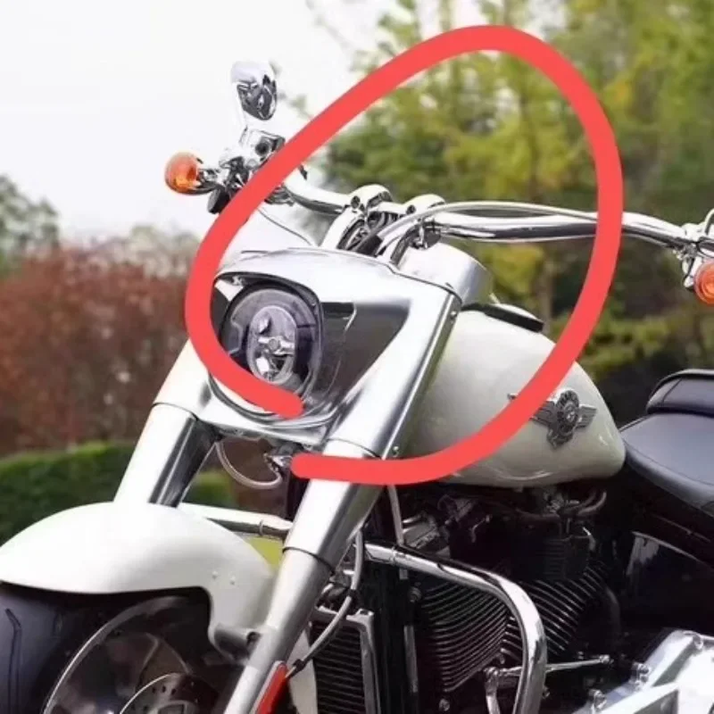 Parts for Harley Fat Boy Soft Tail Breakthrough Luwei Street Fighter Raise and move back to pull the handle stand