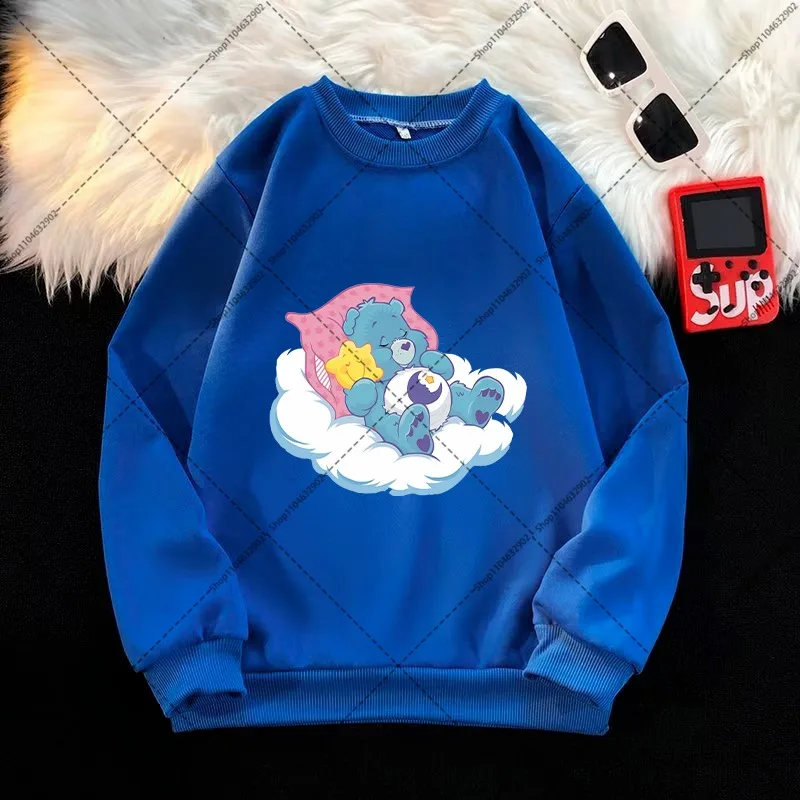 Care Bears Kids Dunne Sweatshirt Cartoon Anime Streetwear Jongens Meisjes Mode Kleding Kinderen Herfst Lange Mouwen Verjaardagscadeautjes